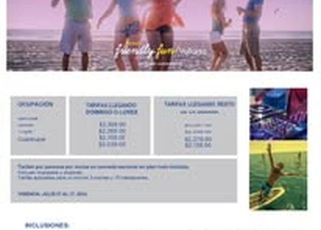 Paquete de playa